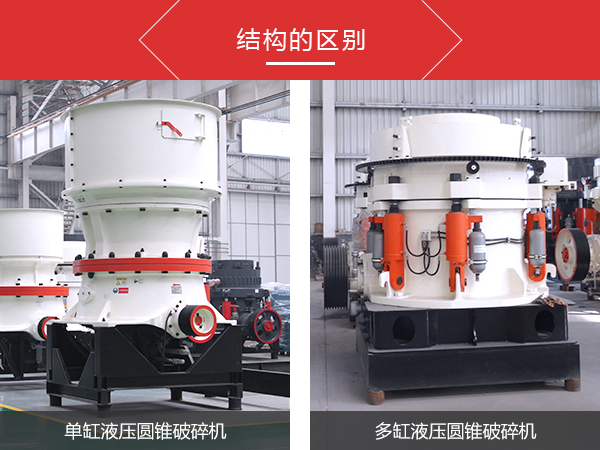 單缸圓錐破碎機和多缸圓錐破碎機的差距不同之處是什么？