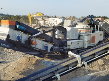 【東蒙案例】海南顎、錐、篩移動(dòng)站破碎生產(chǎn)線火熱投產(chǎn)！